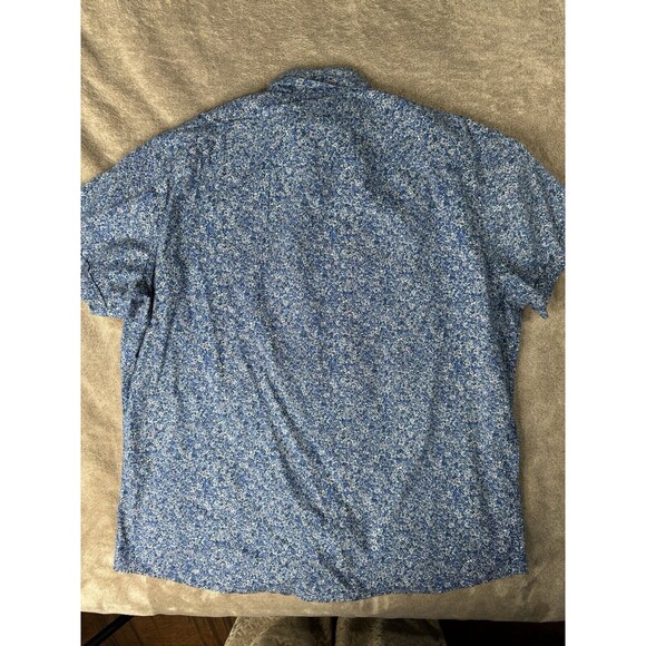 Apt.9 Shirt, Men's Size XXL Blue, Button Down, Slim Fit, Pocket - Picture 3 of 11